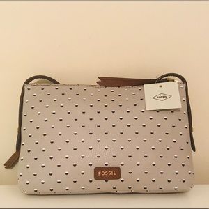 Fossil Gemma Crossbody